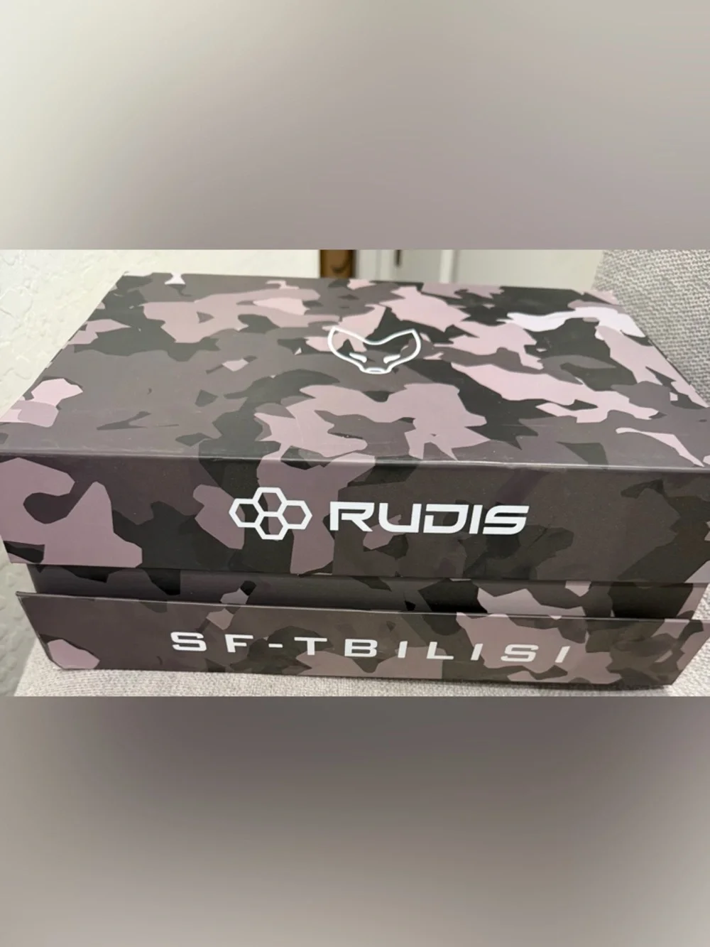 Rudis SF-Tbilisi Wrestling Shoes -Like New- Black on White - Picture 8 of 9
